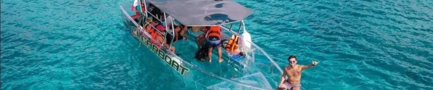 En este momento estás viendo Conoce Cancún con Transparent Boat Tours