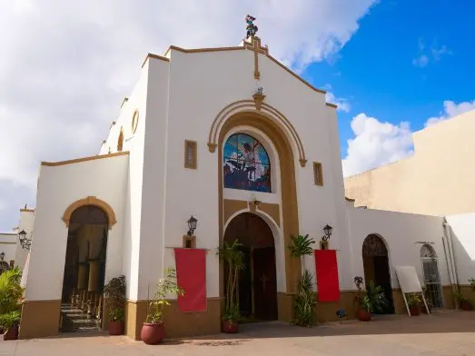 iglesia de san miguel arcangel patrono de la isla de cozumel