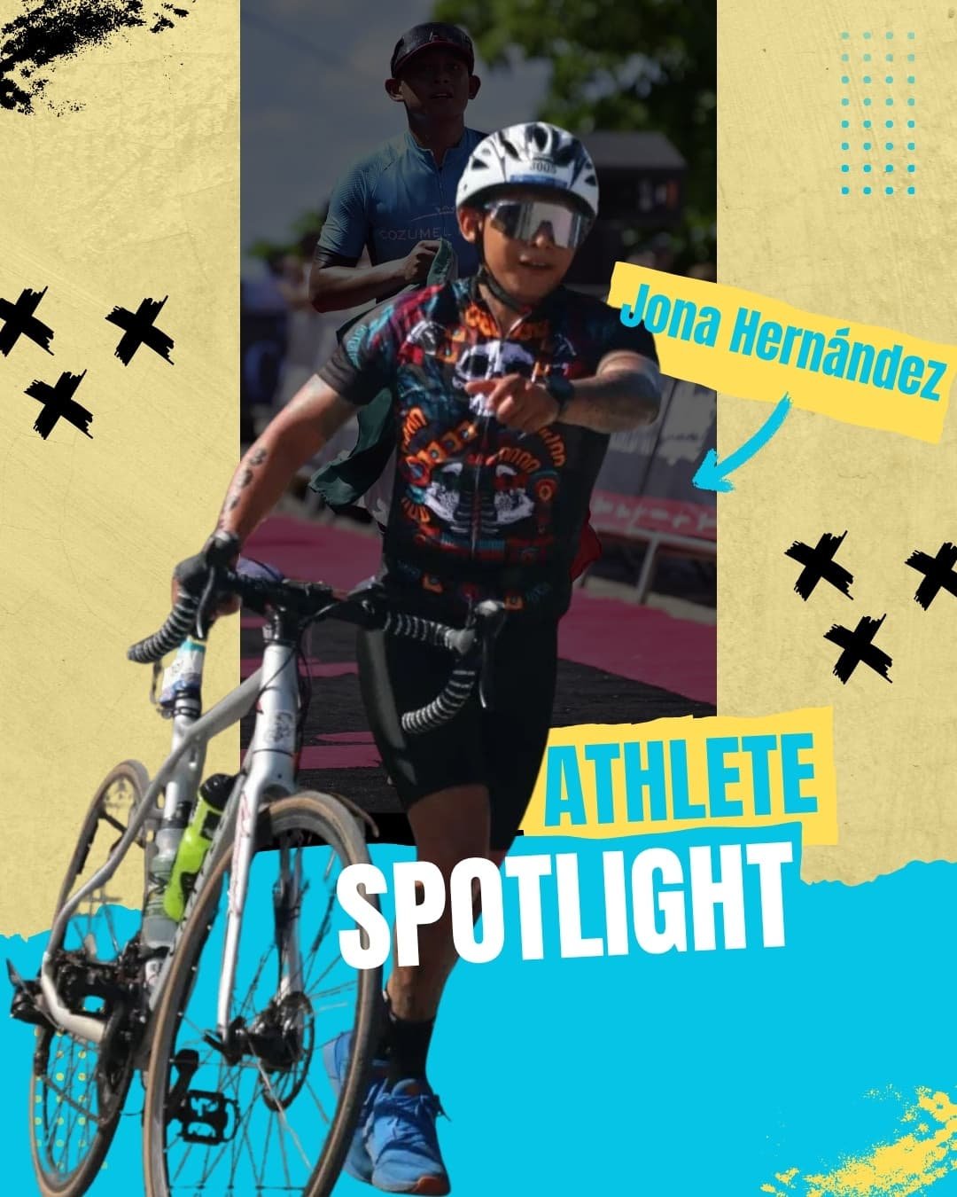 Jona Hernández athlete spotlight during race week in Cozumel