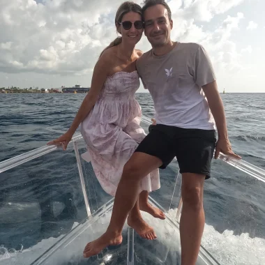 Bajo el Mar de Cozumel 24 pareja de casados en su luna de miel en la zona sur de la isla de cozumel